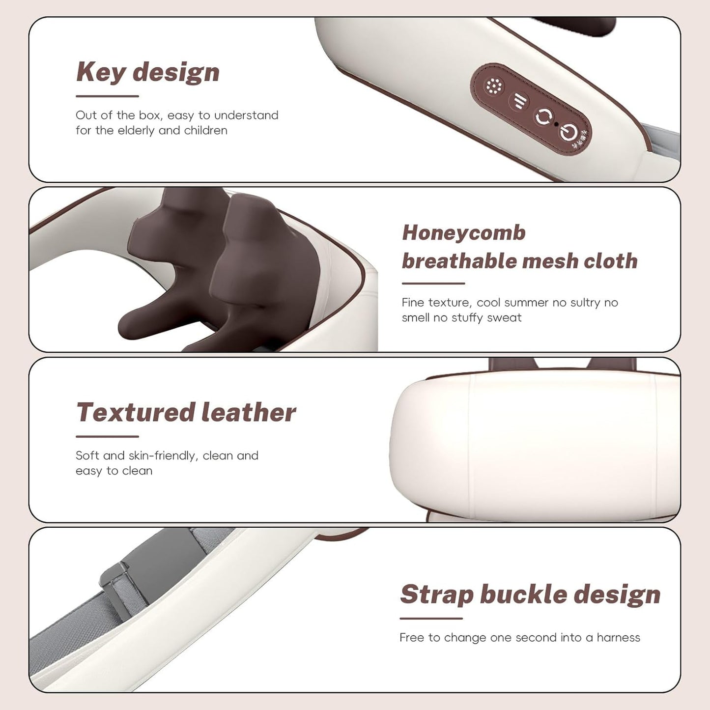Multi-Purpose Massager With Heat Therapy