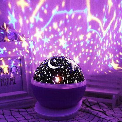 360 Degree Rotating Moon Night Light