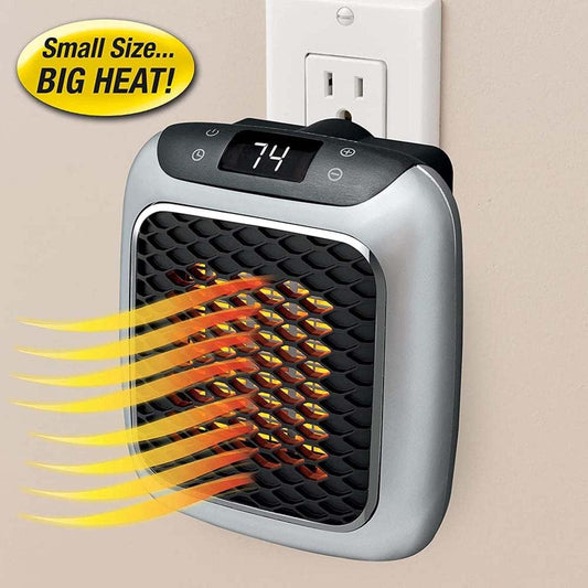 Portable 800W Electric Wall Outlet Heater