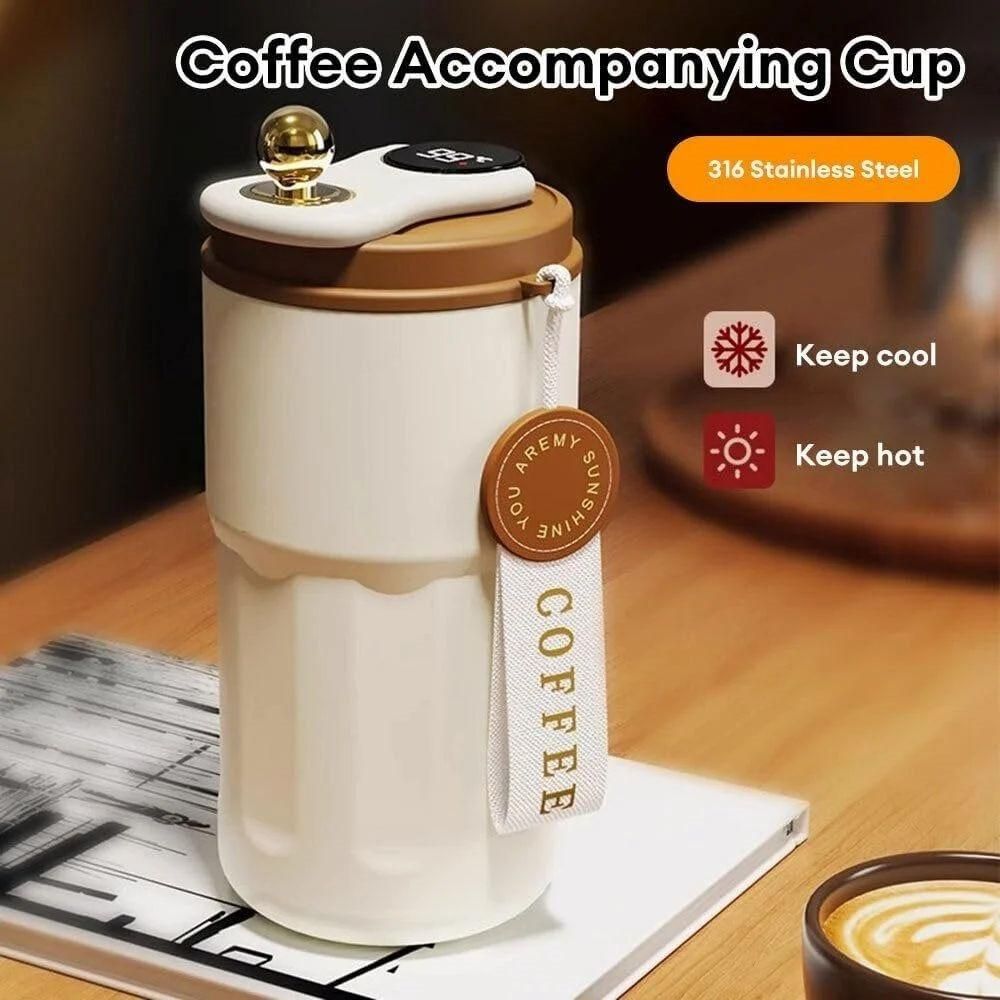 450ML Insulated Smart Temperature Display Coffee Mug