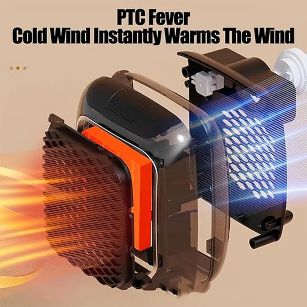 Portable 800W Electric Wall Outlet Heater