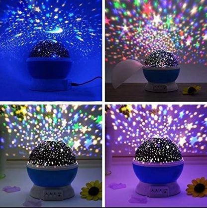 360 Degree Rotating Moon Night Light